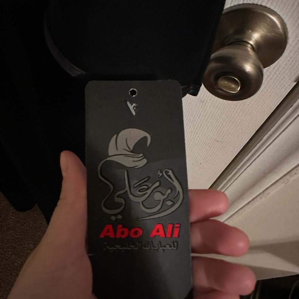 Abo Ali Black Abaya